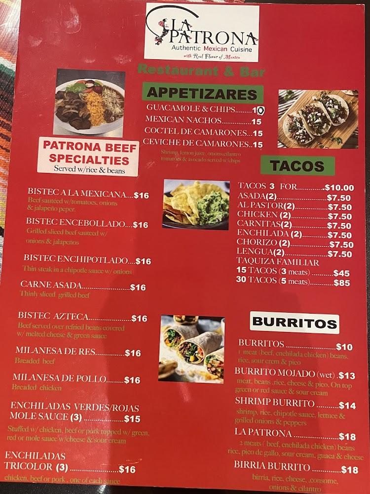 La Patrona Restaurant & Bar Guacamole & Chips